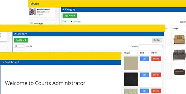 Cms mobile apps courts
