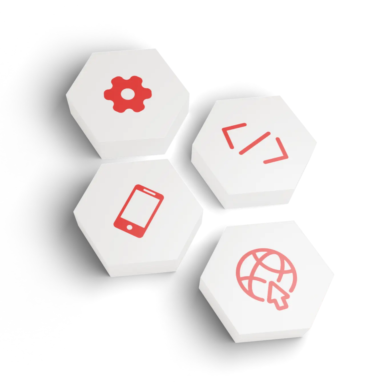 Software house development stack icon